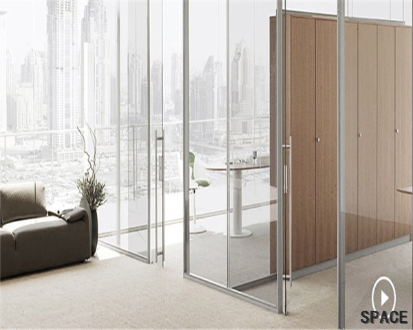 西安玻璃隔断案例